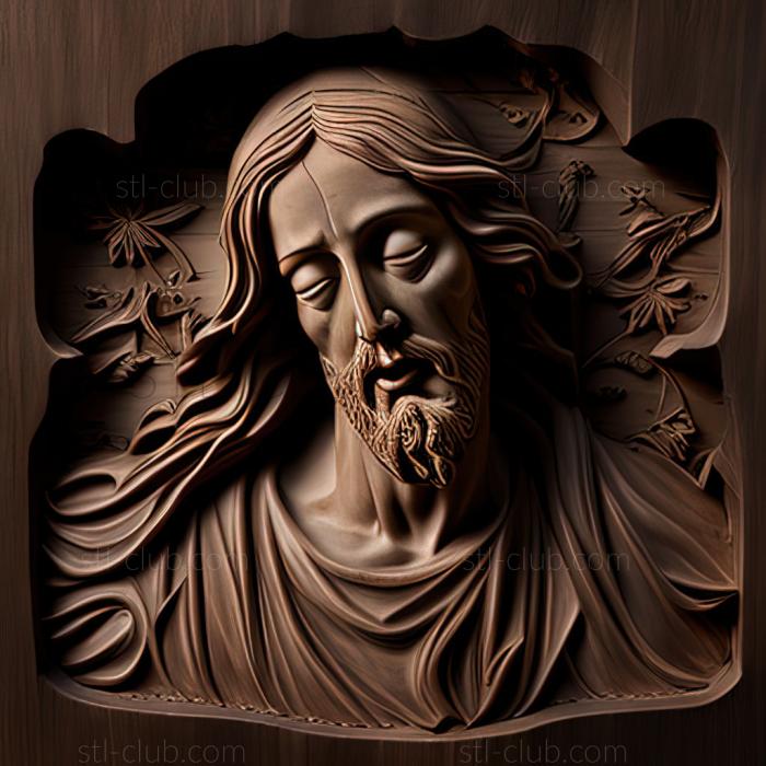 3D model st jesus (STL)